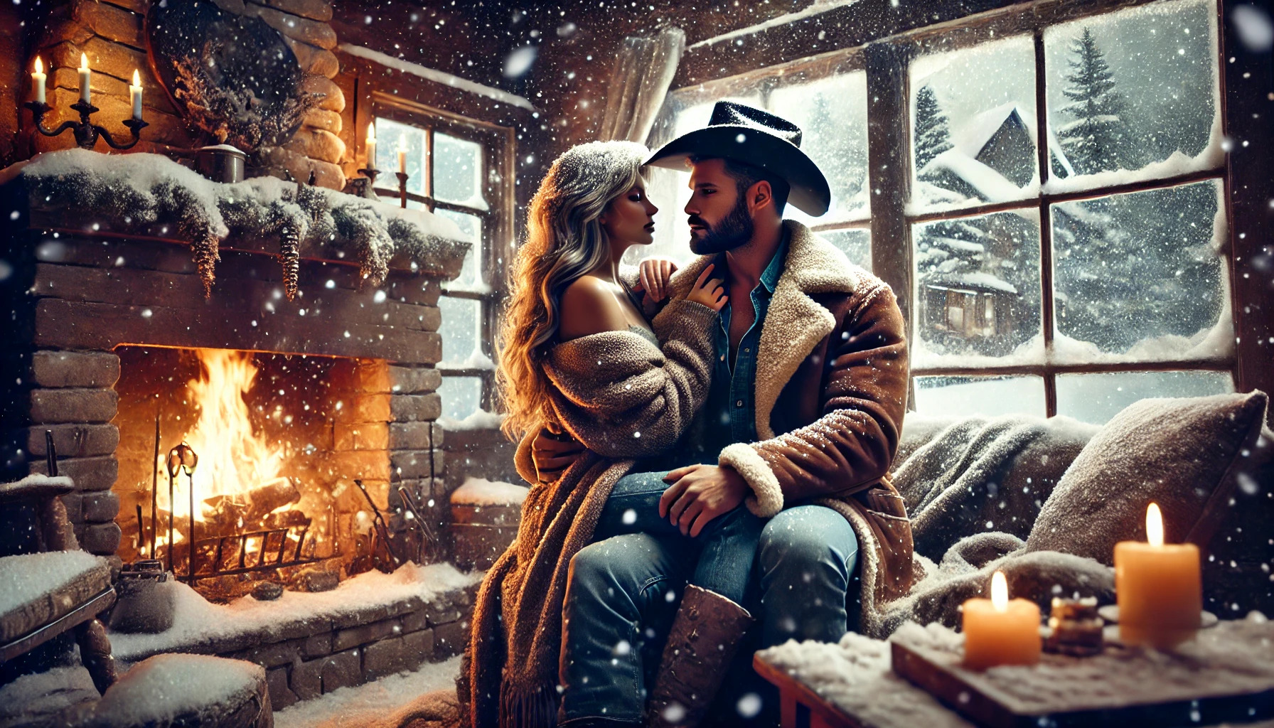 Read more about the article Moments in Billionaire Romance Books: Trapped in a Blizzard with a Cowboy